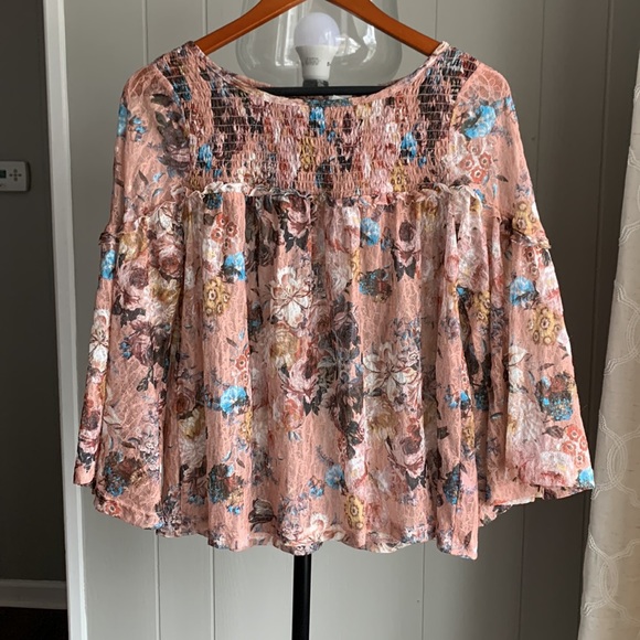 Akemi + Kin Pink Juno Floral Blouse - Picture 10 of 12